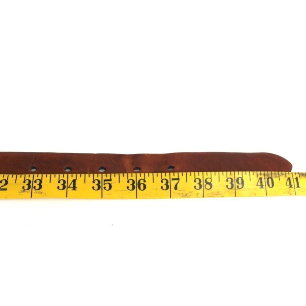 Gap BROWN GENUINE LEATHER 1 1/8"Wd CASUAL DRESS MEN'S BELT Sz 34 (F40 - Picture 11 of 13